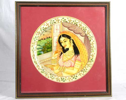 Indian Woman Painting