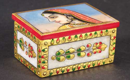 Marble Jewelry Box