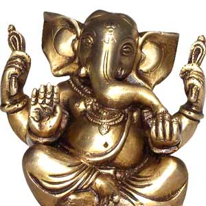 Seated Ganesh ( 5 Inches )