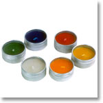 Hand made Perfumed candles ( Six in one pack )