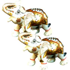 Marble Elephants