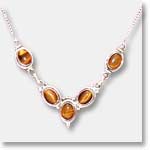 Tiger Eye Necklace:The Maidens Collection