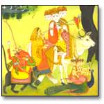 Kangra Painting on Indian Mythology