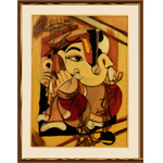 Vinayaka-glass-painting
