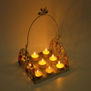 Candle tray