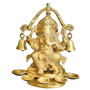 Deepak Bells Ganesha