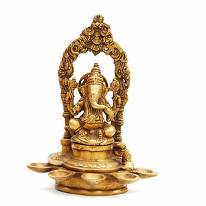 Deepak Ganesha Ornate