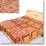 Designer Bedspread: Handwoven Bedspread