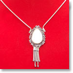 Exquisite Silver Necklace