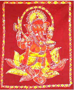 Ganesha Batik Painting