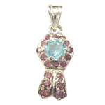 silver-pendant-blue-topaz-ruby-1