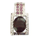 silver-pendant-ruby-garnet