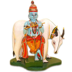 lord krishna soft toy