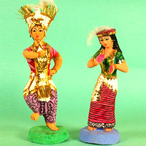 tribal dolls