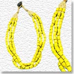 Yellow Beaded Necklace