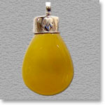 Yellow Gemstone Pendant