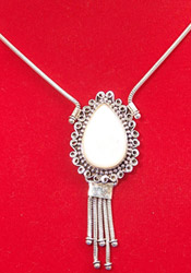 Exquisite Silver Necklace