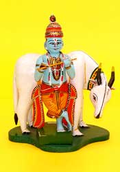 lord krishna soft toy